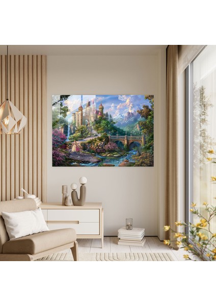 Ön Raphael Kardeşliği Cam Baskı - Büyüleyici Masal Sahnesi - Ön Rafael Kardeşliği, Büyüleyici, Modern Sanat, Romantik, 45X30 modelleri
