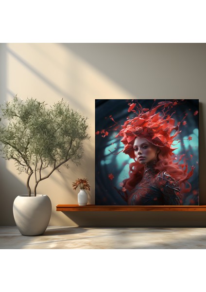 Efsanevi Yaratıklar Kanvas Tablo, 100X100