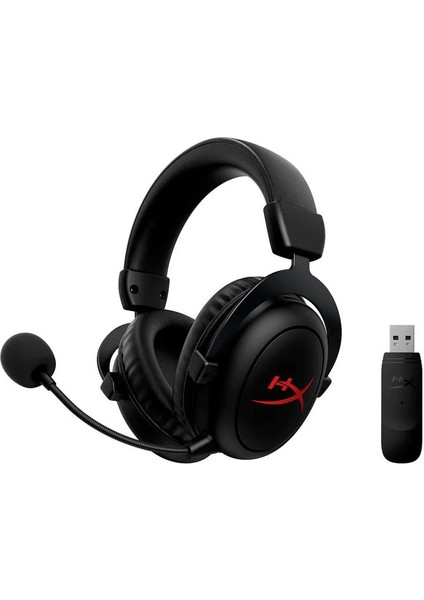 Hyperx Cloud Iı Core Wireless Kablosuz Kulak Üstü Oyuncu Kulaklığı - Siyah