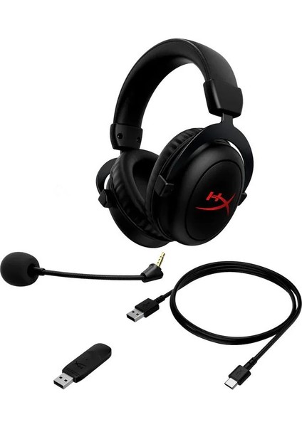 Hyperx Cloud Iı Core Wireless Kablosuz Kulak Üstü Oyuncu Kulaklığı - Siyah