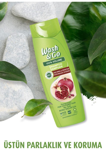 Wash&go Nar Özlü Şampuan 360 ml