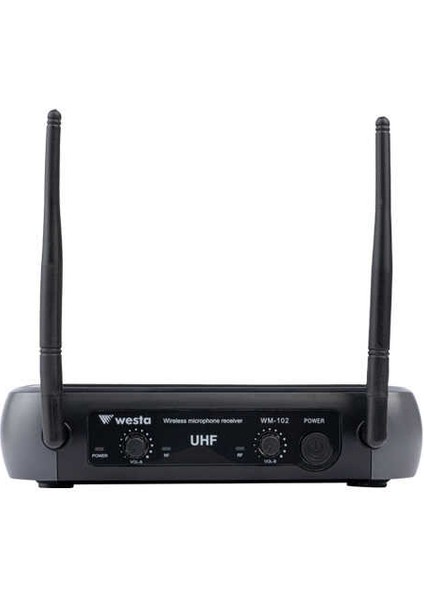 WM-102H 1 Receiver+2 Handheld Mikrofon