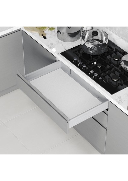 S 2291 W 1 Kaydırmaz Çekmece Içi Örtüsü - Beyaz 100 cm