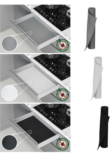 S 2291 W 1 Kaydırmaz Çekmece Içi Örtüsü - Beyaz 100 cm fırsatları