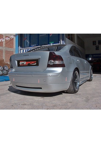 Volvo S40 Arka Tampon Eki 2003-2007 Fiberglass Boyasız