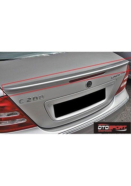 Mercedes W203 C55 Spoyler Fiberglass Boyasız
