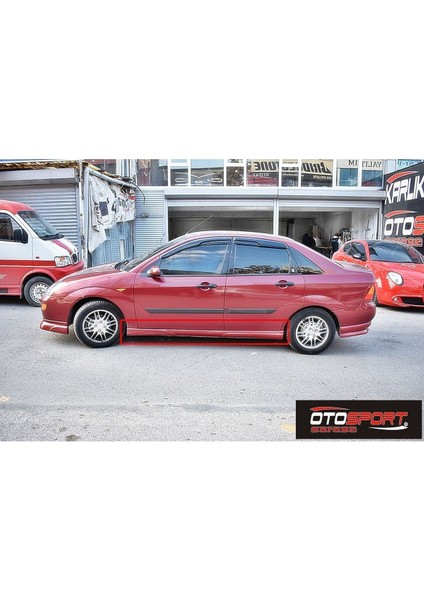 Ford Focus 1 Sedan - Hb Marşpiyel Sağ Sol Takım Fiberglass Boyasız