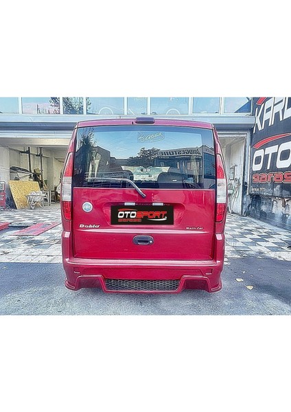 Fiat Doblo 1 Arka Tampon Fiberglass Boyasız