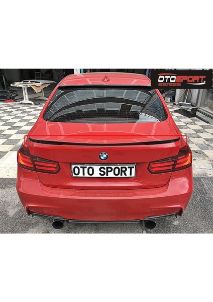 Bmw F30 Spoyler Fiberglass Boyasız