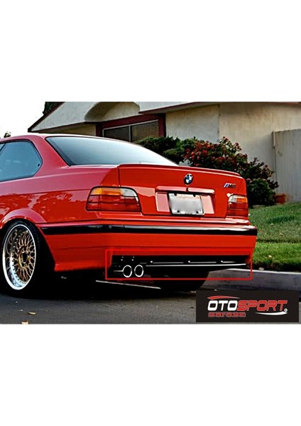 Bmw E36 M3 Tampon Difüzör Fiberglass Boyasız