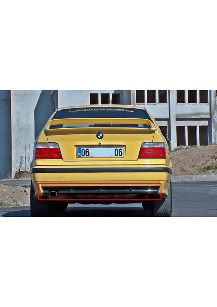 Bmw E36 M3 Tampon Difüzör Fiberglass Boyasız