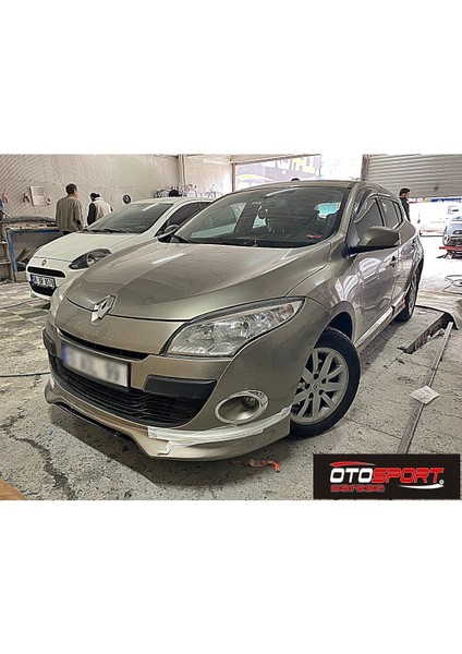 Renault Megane 3 Hb Ön Tampon Eki Fiberglass Boyasız