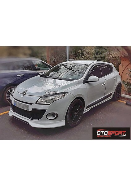 Renault Megane 3 - 4 Kapı Marşpiyel Sağ Sol Takım Fiberglass Boyasız