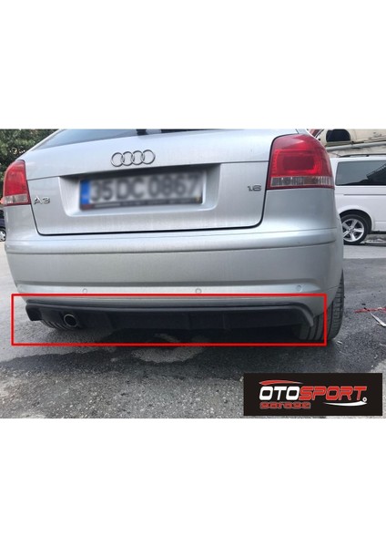 Audi A3 8p Tek Kapı Difüzör