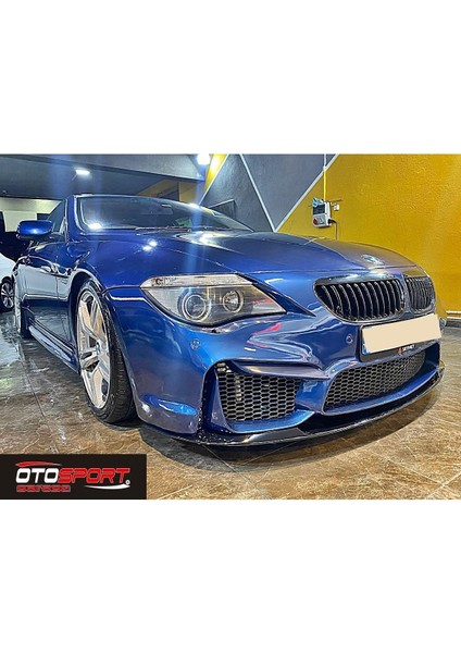Bmw 6 Kasa E63 M6 Ön Tampon ve Lip Fiberglass Boyasız