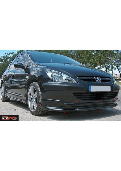 Peugeot 307 Ön Tampon Eki Fiberglass Boyasız