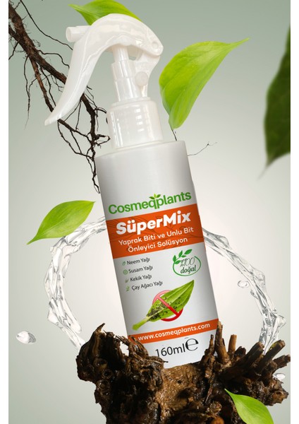 Yaprak Biti ve Unlu Bit Önleyici Doğal Solüsyon - 160 ml fırsatları