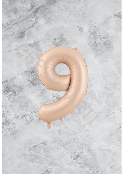 Kum Beji Rakam Folyo Balon 9