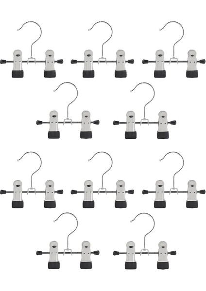 Bot Askısı Klipsi, Dolap Için 10'lu Paket Asma Klipsi, Asmak Için 2 Klipsli Askı Için Bot Havlusu Klipsi, Kanca Klipsi (Yurt Dışından)