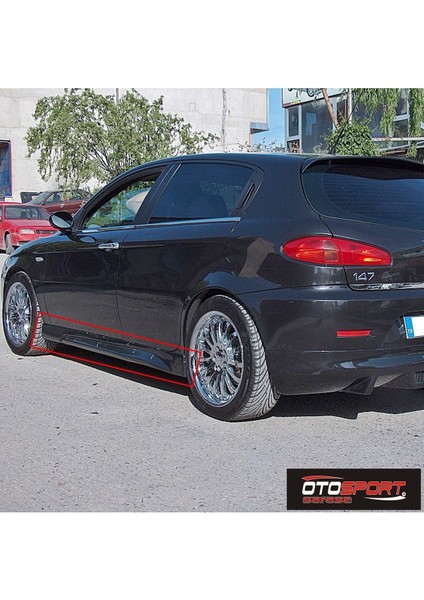 Alfa Romeo 147 Marşpiyel Takımı Sağ Sol Fiberglass Boyasız