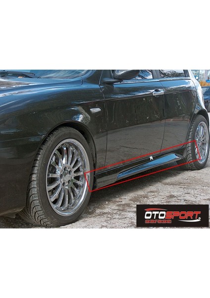 Alfa Romeo 147 Marşpiyel Takımı Sağ Sol Fiberglass Boyasız