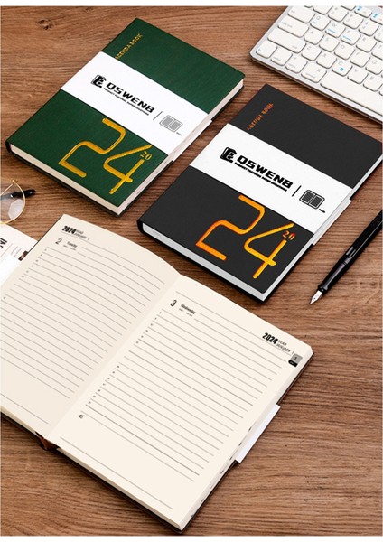 2024 Günlük Defter, Kadın Erkek Için 360 Sayfa Ciltli Deri Defter, 5.7x8.3ınch, Kahverengi (Yurt Dışından) fiyatları
