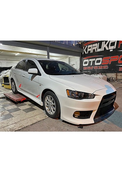 Mitsubishi Lancer Uyumlu Evo Marşpiyel Sağ Sol Takım Fiberglass Boyasız