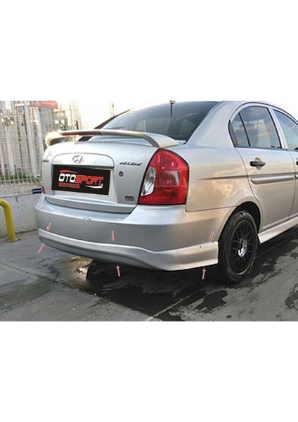 Hyundai Era Arka Tampon Eki Fiberglass Boyasız