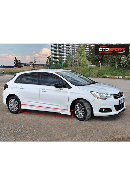 Citroen C4 Marşpiyel Sağ Sol Tk Fiberglass Boyasız