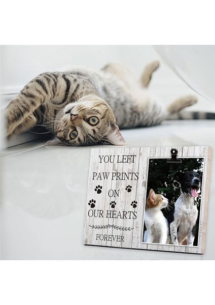 Pet Resim Çerçevesi Köpek Çerçevesi 4x6 Anıt Pet Lover Için Pet Kayıp Resim Çerçevesi, Doğum Günü Hediyesi (Yurt Dışından) fiyatları