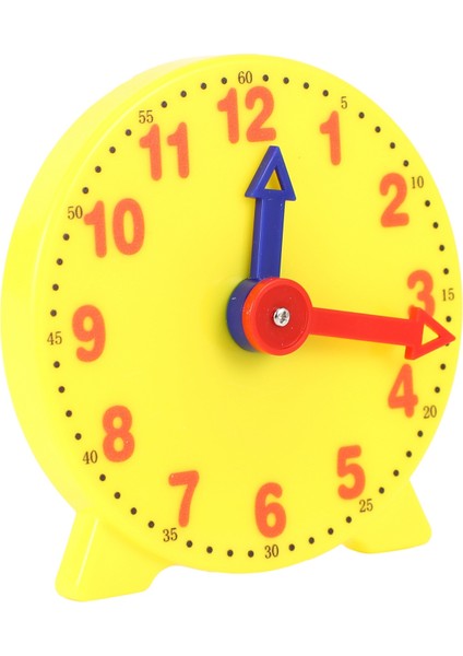 4 Inç Öğrenci Öğrenme Saati Zaman Modeli Öğretmen Dişli Saat 12/24 Saat Okul Öğrenme Araçları (Yurt Dışından) fiyatları