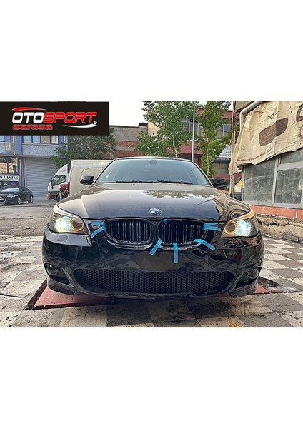 Bmw E60 M Sport Ön Tampon Fiberglass Fiberglass Boyasız