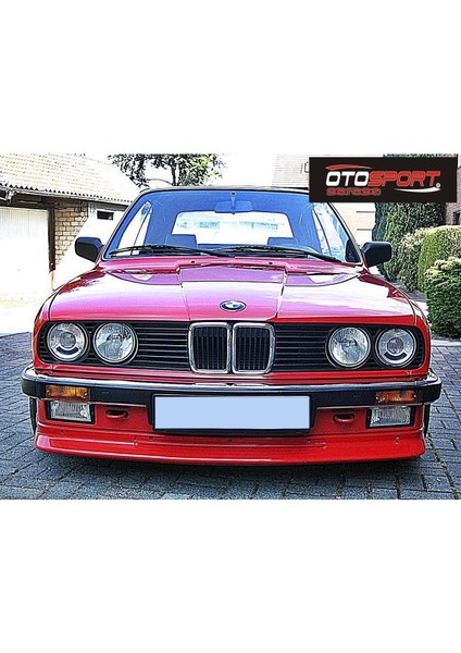 Bmw E30 Yağ Soğutmalı Ön Tampon Eki Karlık Fiberglass Boyasız