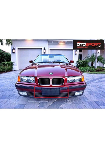 Bmw E36 Kare Ön Plakalık Fiberglass Boyasız