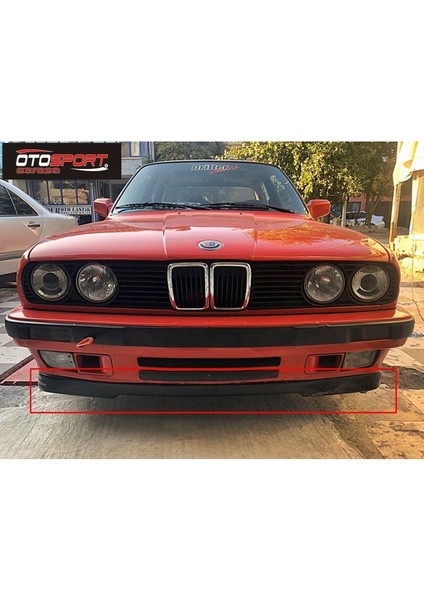 Bmw E30 Is Ön Tampon Eki Karlık Fiberglass Boyasız