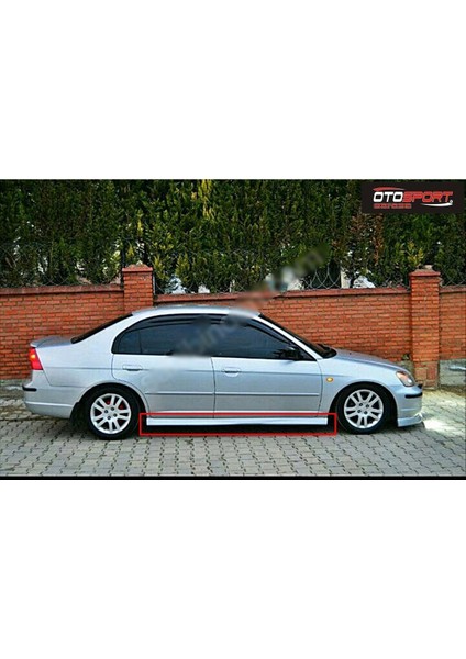 Honda Civic Vtec 2 Marşpiyel Tip Sağ Sol Takım Fiberglass Boyasız