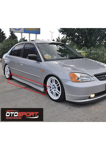 Honda Civic Vtec 2 Marşpiyel Tip Sağ Sol Takım Fiberglass Boyasız fiyatları