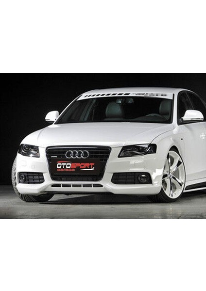 Audi A4 B8 Ön Tampon Eki Fiberglass Boyasız