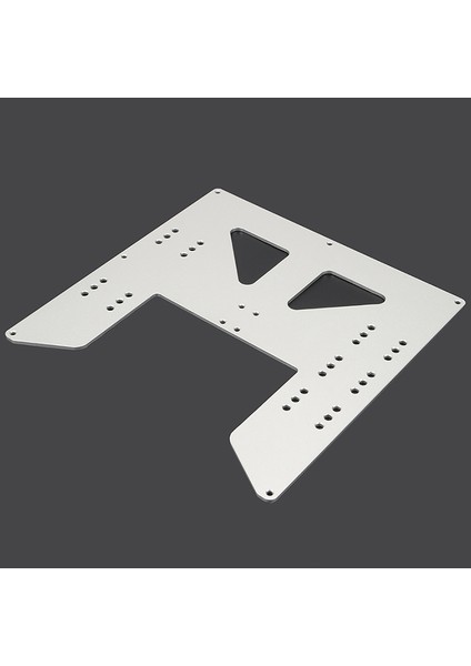 3D Yazıcı Yükseltme Y Taşıma Anodize Alüminyum Plaka A8 Yuvası Desteği Prusa I3 Anet A8 3D Yazıcılar Gümüş (Yurt Dışından) fiyatları