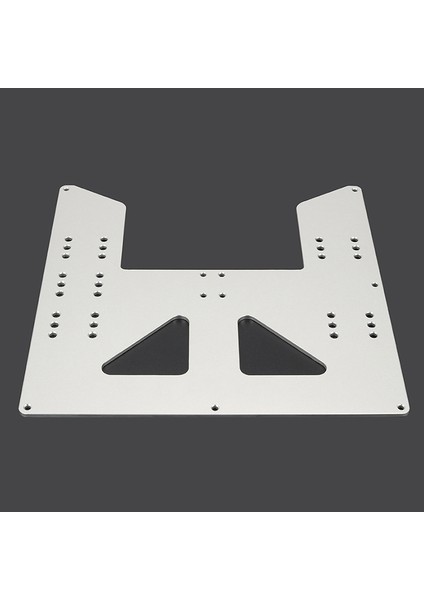 3D Yazıcı Yükseltme Y Taşıma Anodize Alüminyum Plaka A8 Yuvası Desteği Prusa I3 Anet A8 3D Yazıcılar Gümüş (Yurt Dışından) modelleri