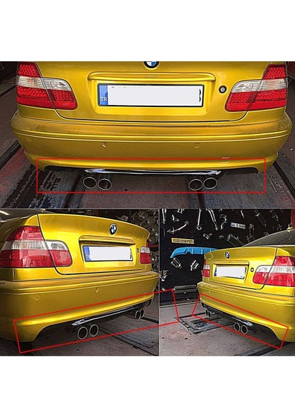 Bmw E46 M Tampon Difüzör Fiberglass Boyasız fiyatları
