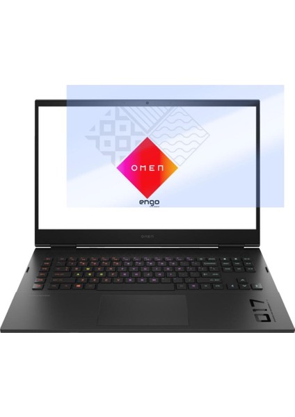 Hp Omen 17-CK2005NT 17.3 Inç Ekran Koruyucu 16:9 Şeffaf