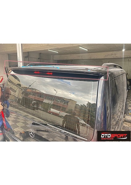 Mercedes Vito 1 W638 Spoyler Fiberglass Boyasız