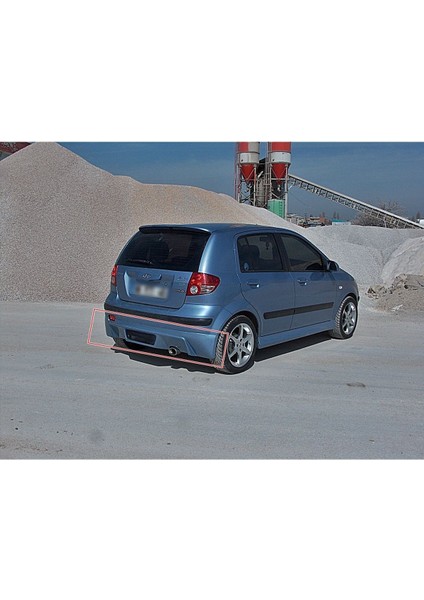 Hyundai Getz Arka Tampon Eki Fiberglass Boyasız modelleri