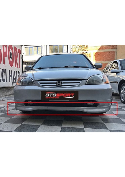 Honda Civic Vtec2 Ön Tampon Eki 02-03 Fiberglass Boyasız fiyatları