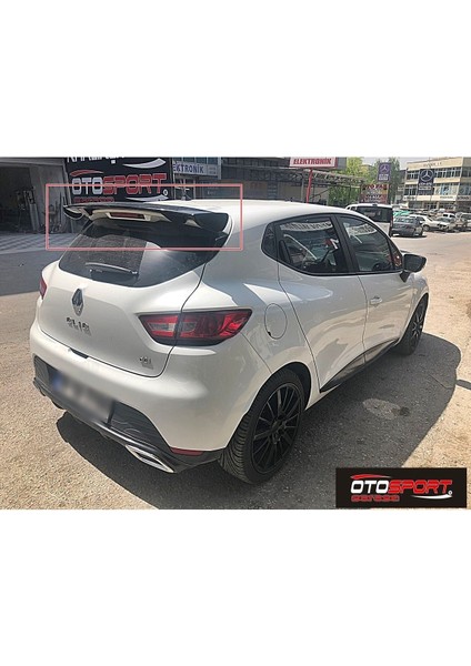 Renault Clio 4 Dtm Spoyler Fiberglass Boyasız modelleri