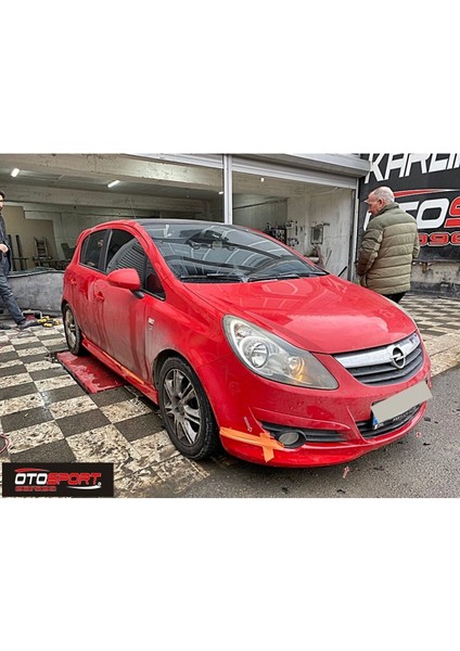 Opel Corsa D Ön Tampon Eki Fiberglass Boyasız