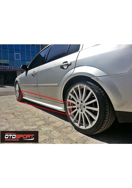 Ford Mondeo Marşpiyel (2001 - 2007) Sağ Sol Takım Fiberglass Boyasız