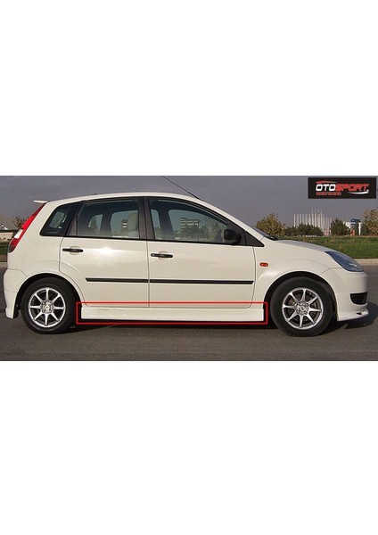 Ford Fiesta Marşpiyel Sağ Sol Takım (2003-2006) Fiberglass Boyasız