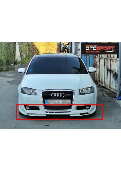 Audi A3 8p Ön Tampon Eki Fiberglass Boyasız